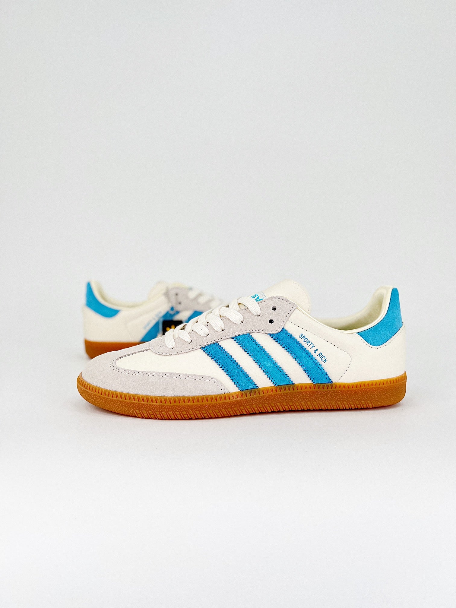 Sporty & Rich x Adidas Samba OG Cream White