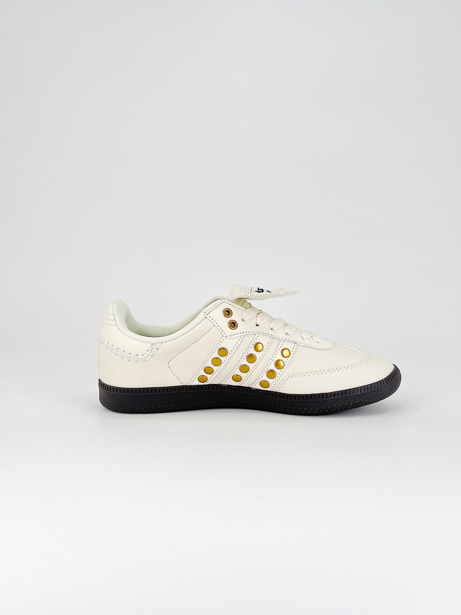 Wales Bonner X Adidas Samba Studded Pack Cream White