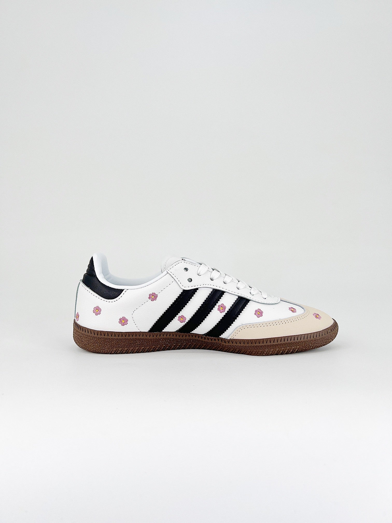 Adidas Samba OG White Floral Embroidery