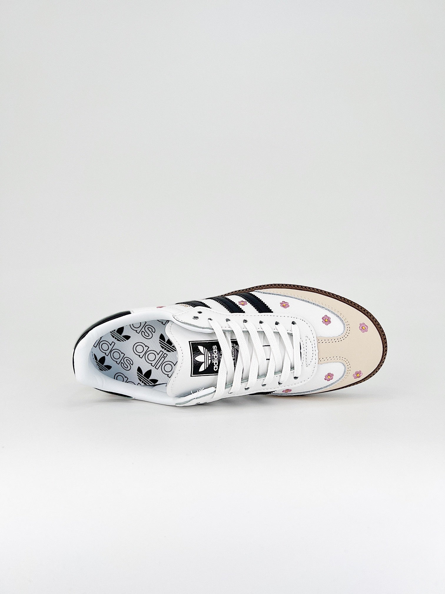 Adidas Samba OG White Floral Embroidery