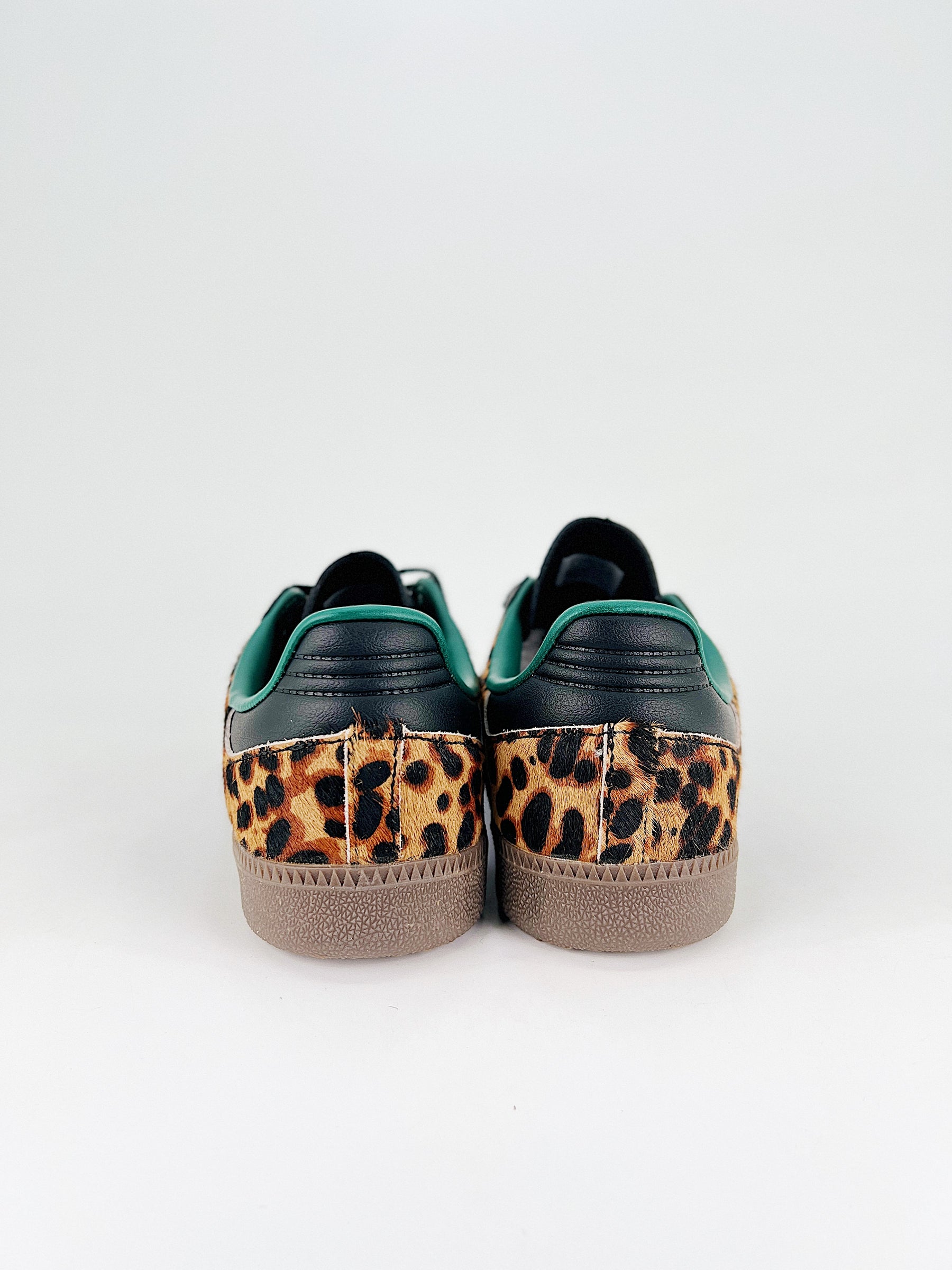 Adidas Samba OG Black Green Leopard