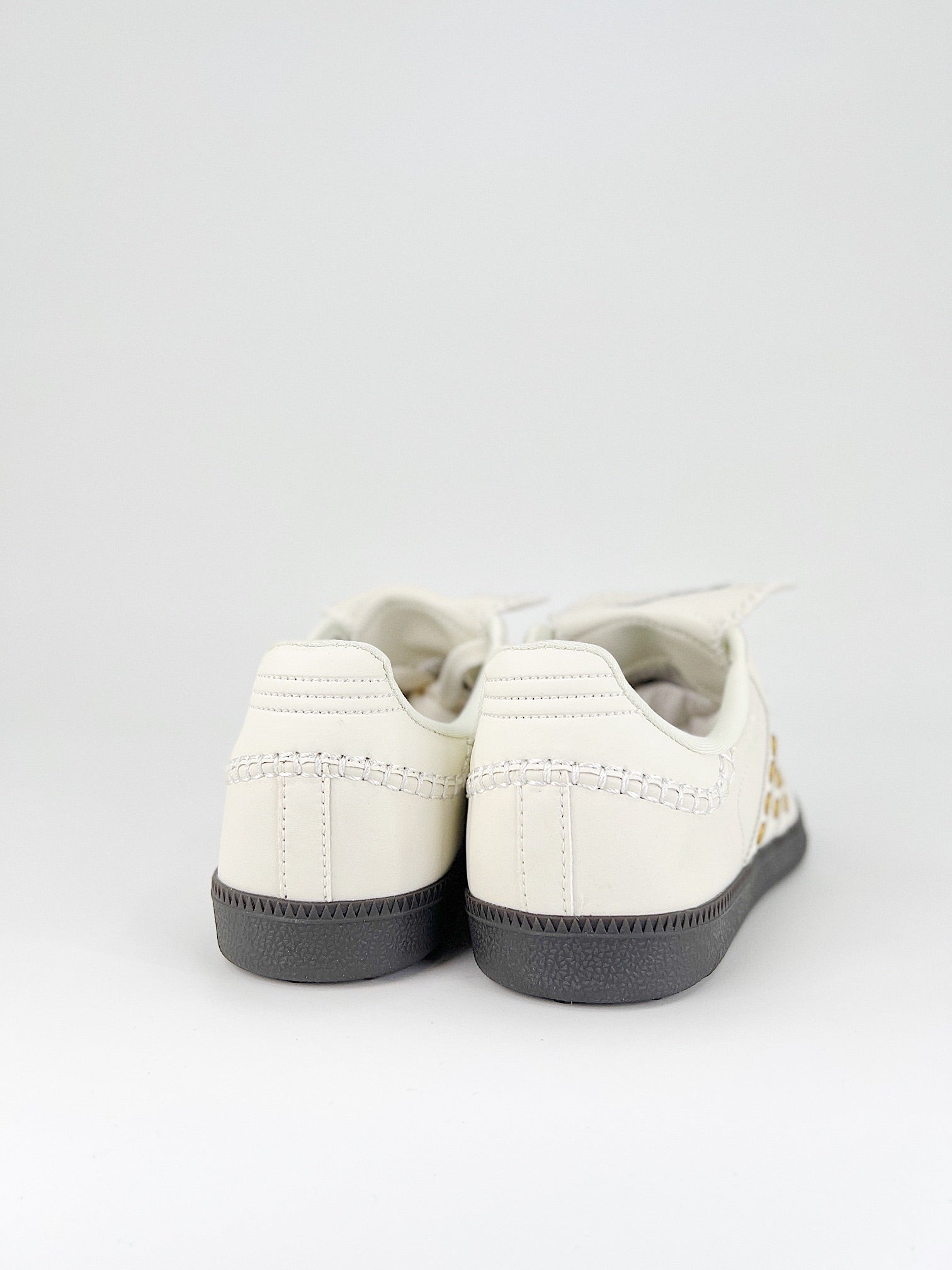 Wales Bonner X Adidas Samba Studded Pack Cream White