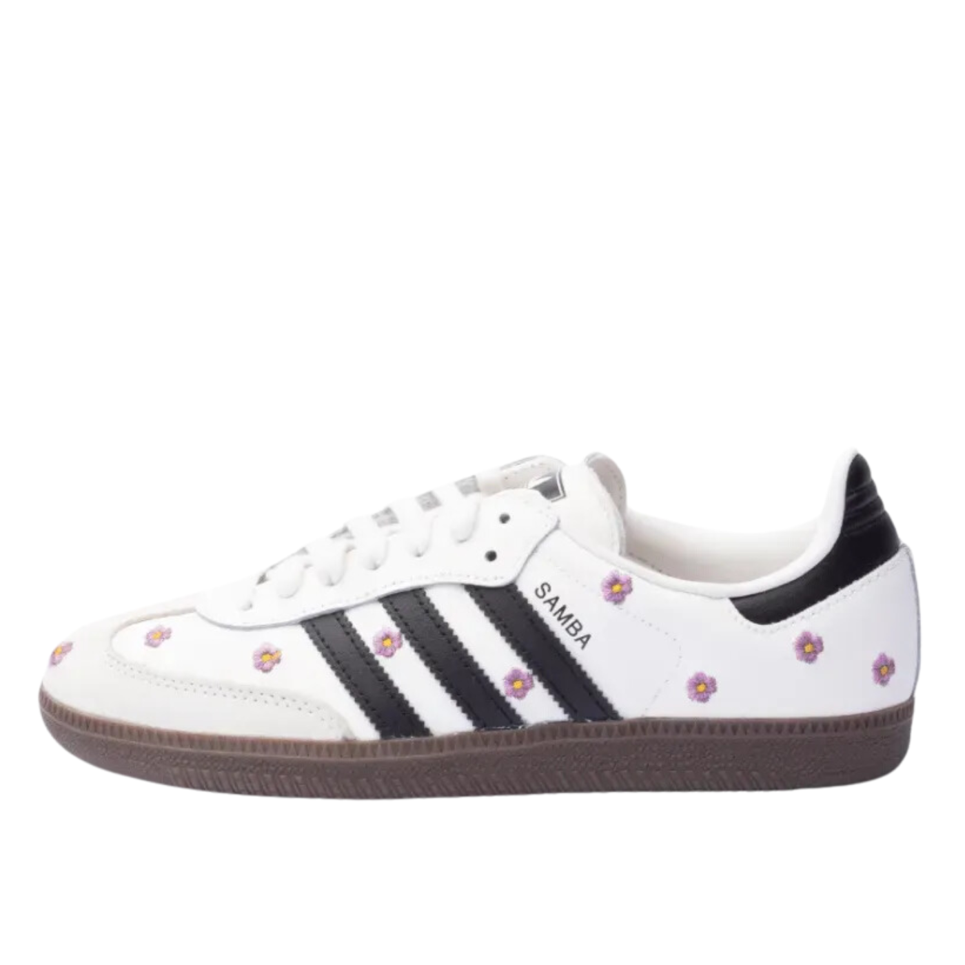 Adidas Samba OG White Floral Embroidery