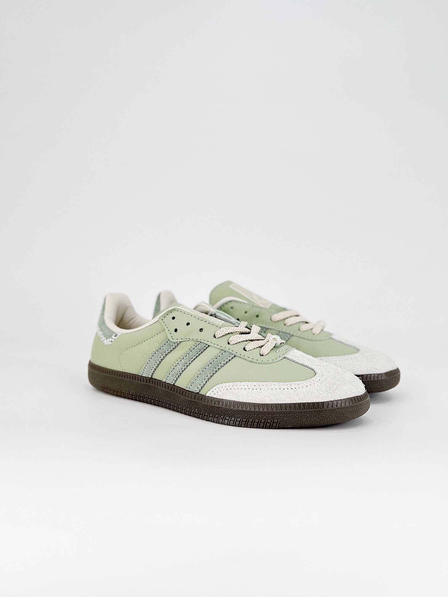Maha x Adidas Samba OG Half Green