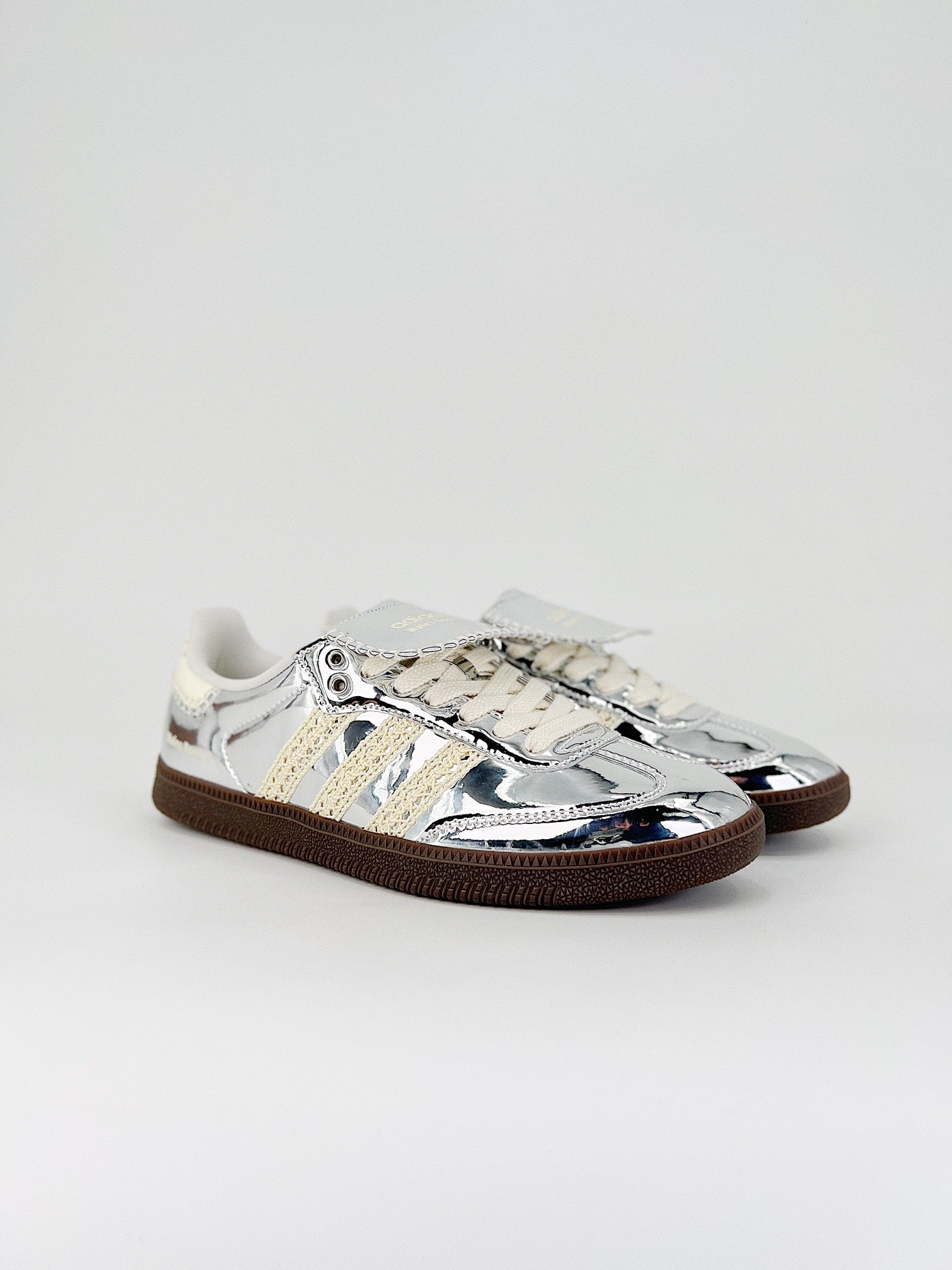 Wales Bonner x Adidas Samba Silver Metallic