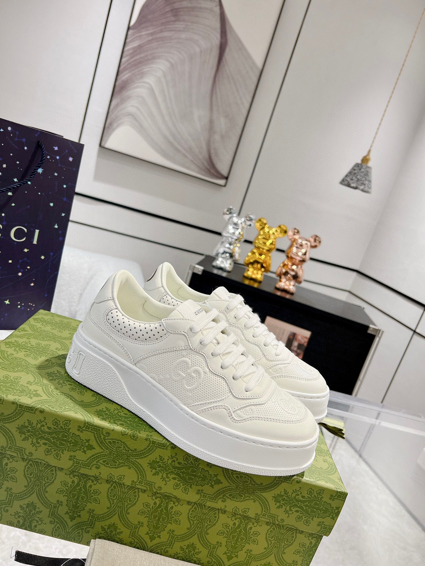 Tênis Gucci GG Sneaker White