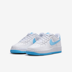 Nike Air Force 1 Low GS White Aquarius Blue