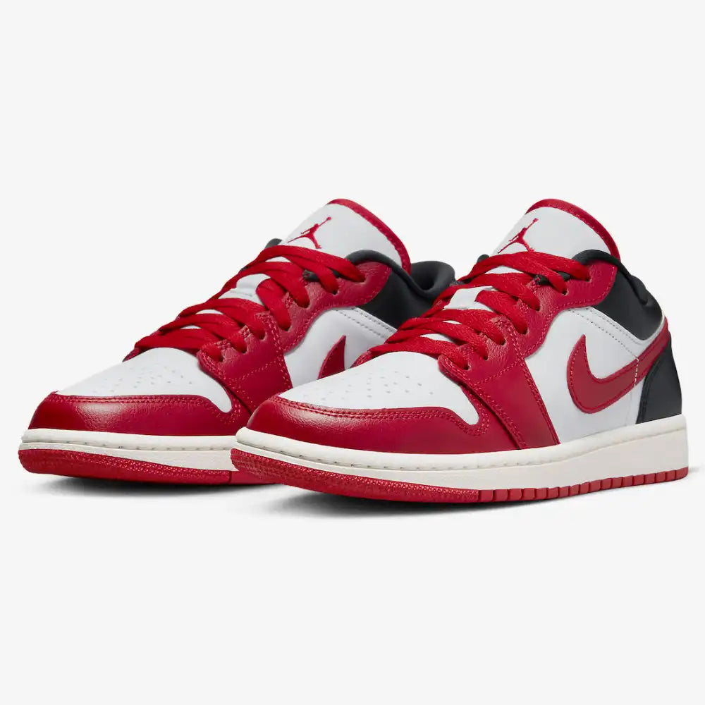 Air Jordan 1 Low White Gym Red
