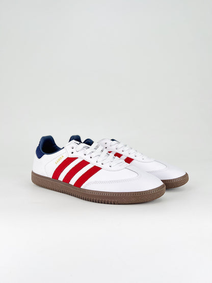 Adidas Samba OG Core White Team Victory Red Night Indigo