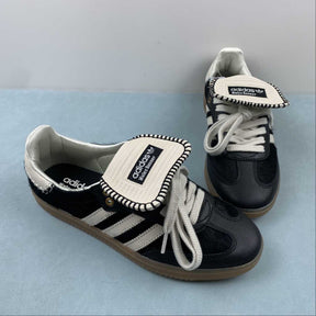 Wales Bonner x Adidas Samba Low Pony Tonal Core Black