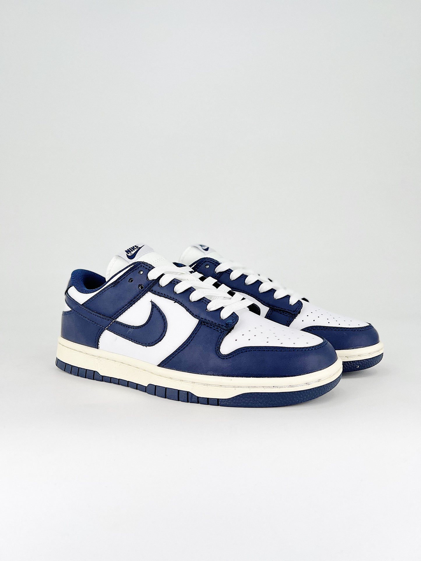 Nike Dunk Low Midnight Navy and White