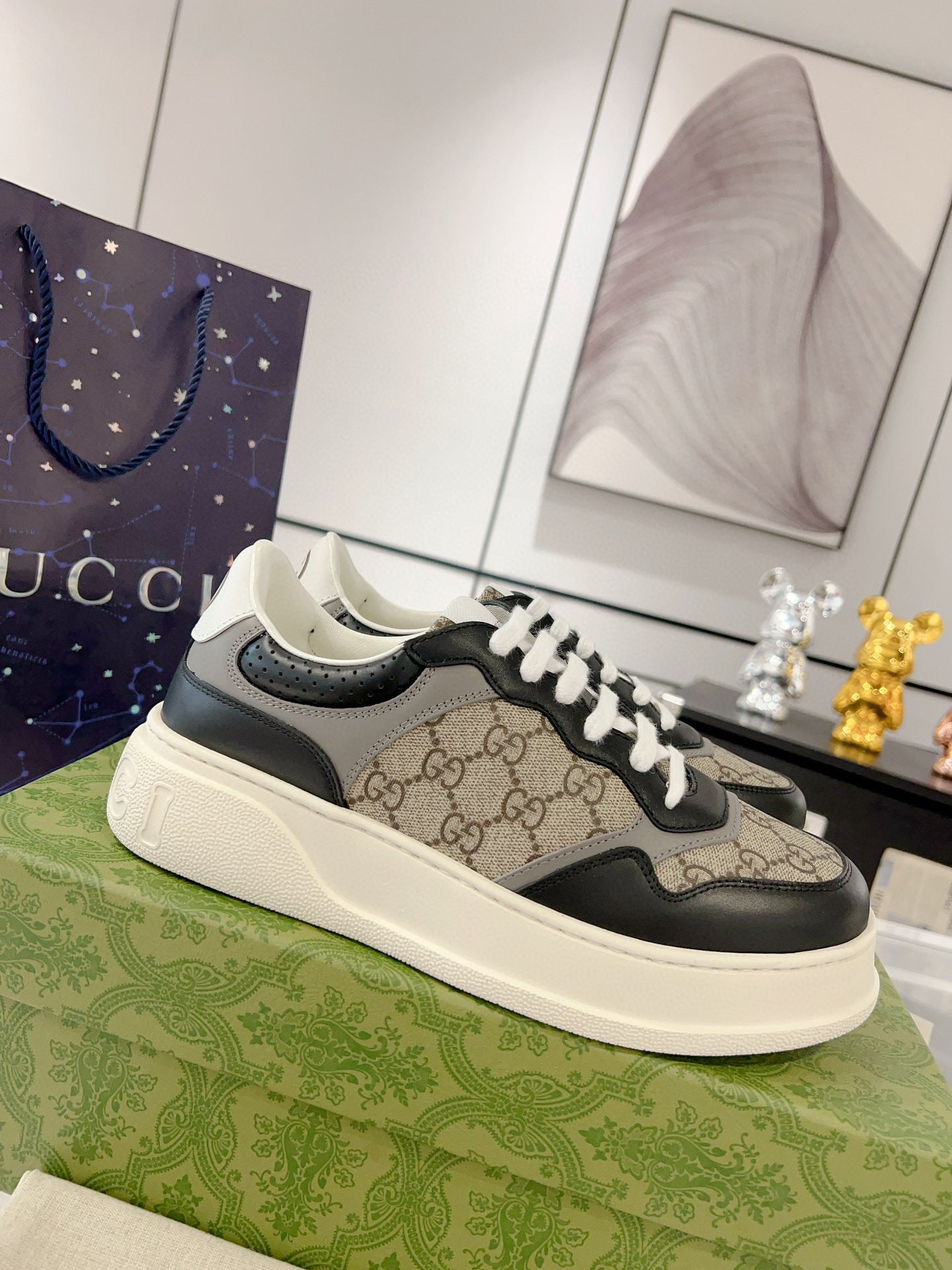Tênis Gucci GG Sneaker Grey