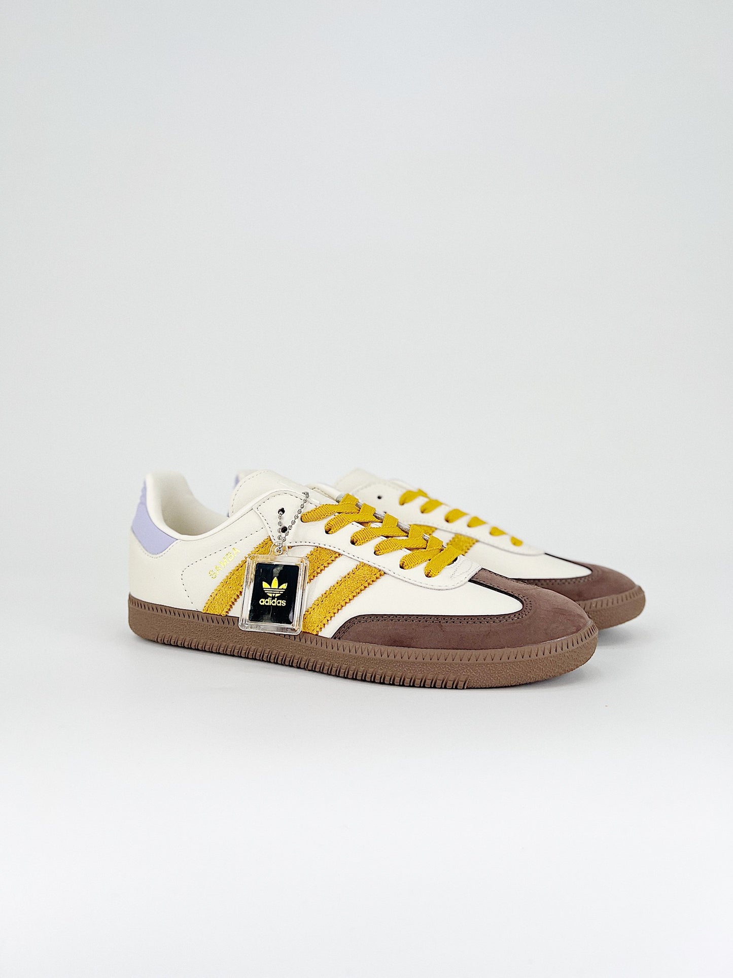 Adidas Samba OG Off White Oat Violet Tone