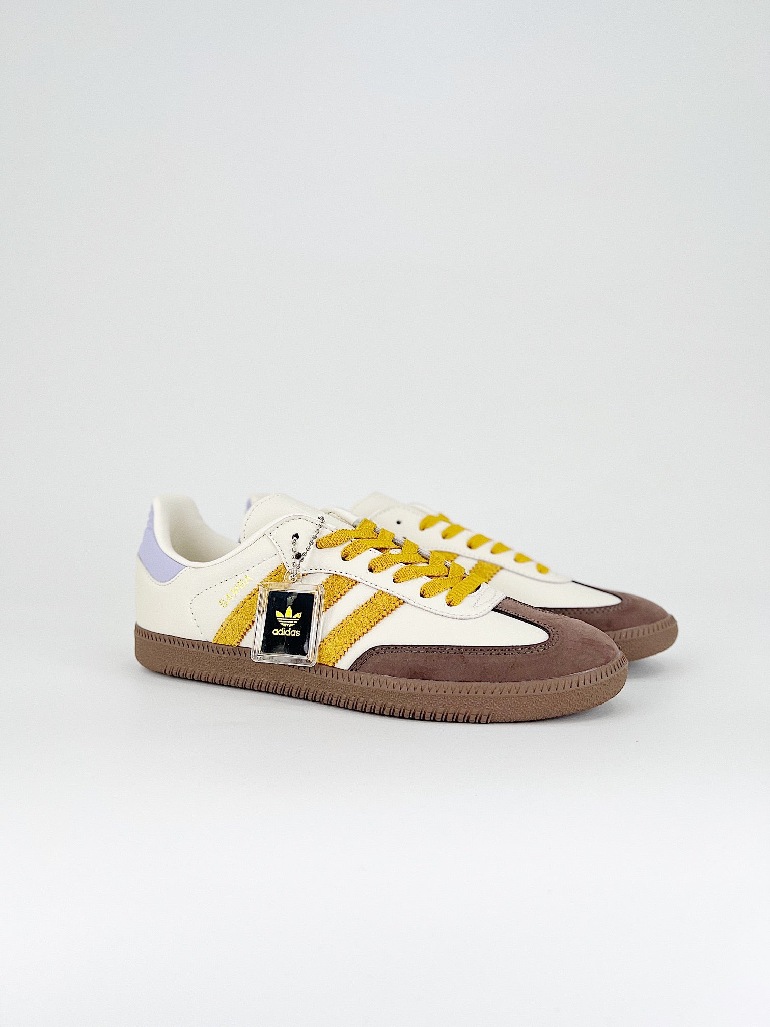 Adidas Samba OG Off White Oat Violet Tone