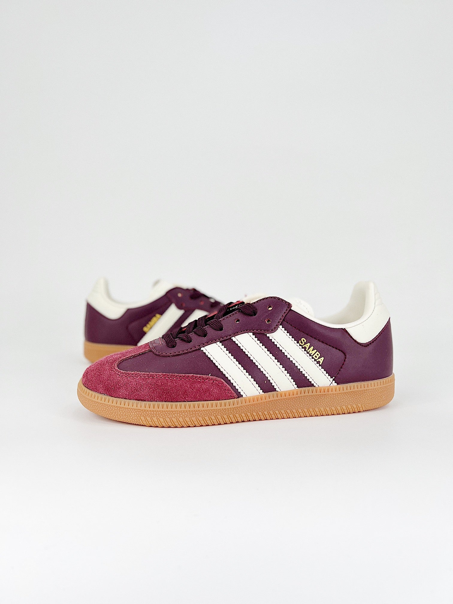 Adidas Samba OG Maroon Cream White