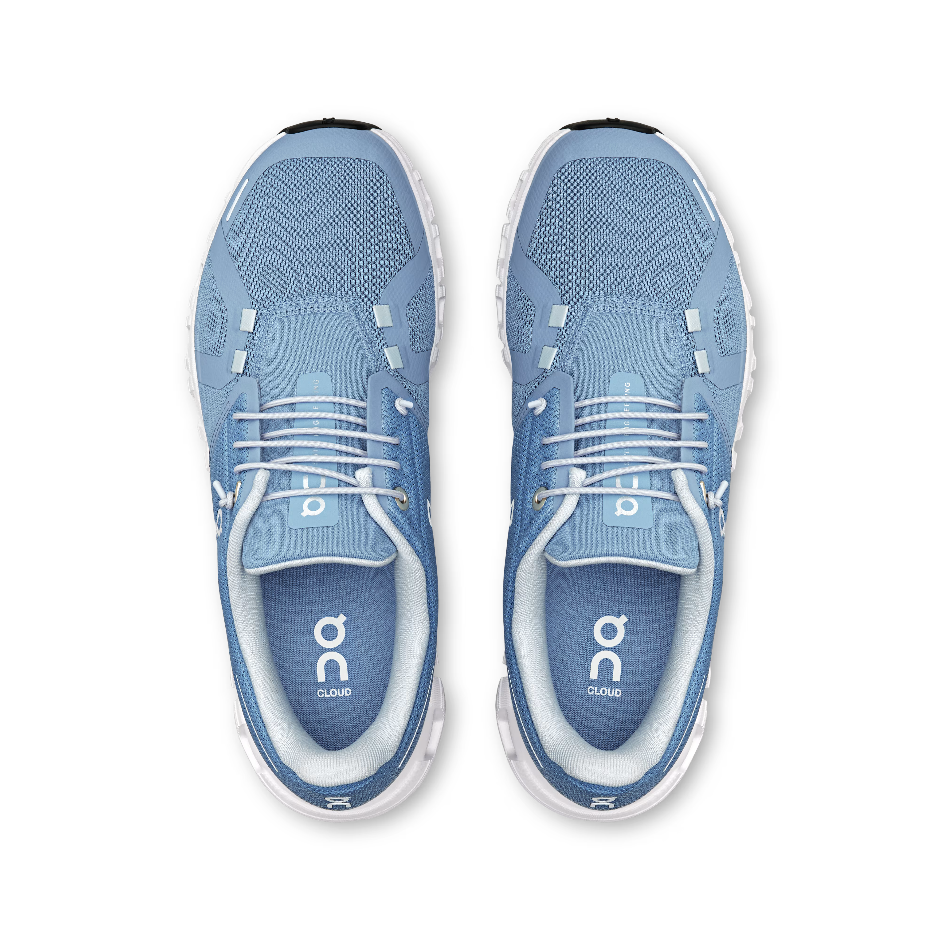 On Running Cloud 6 Chambray White