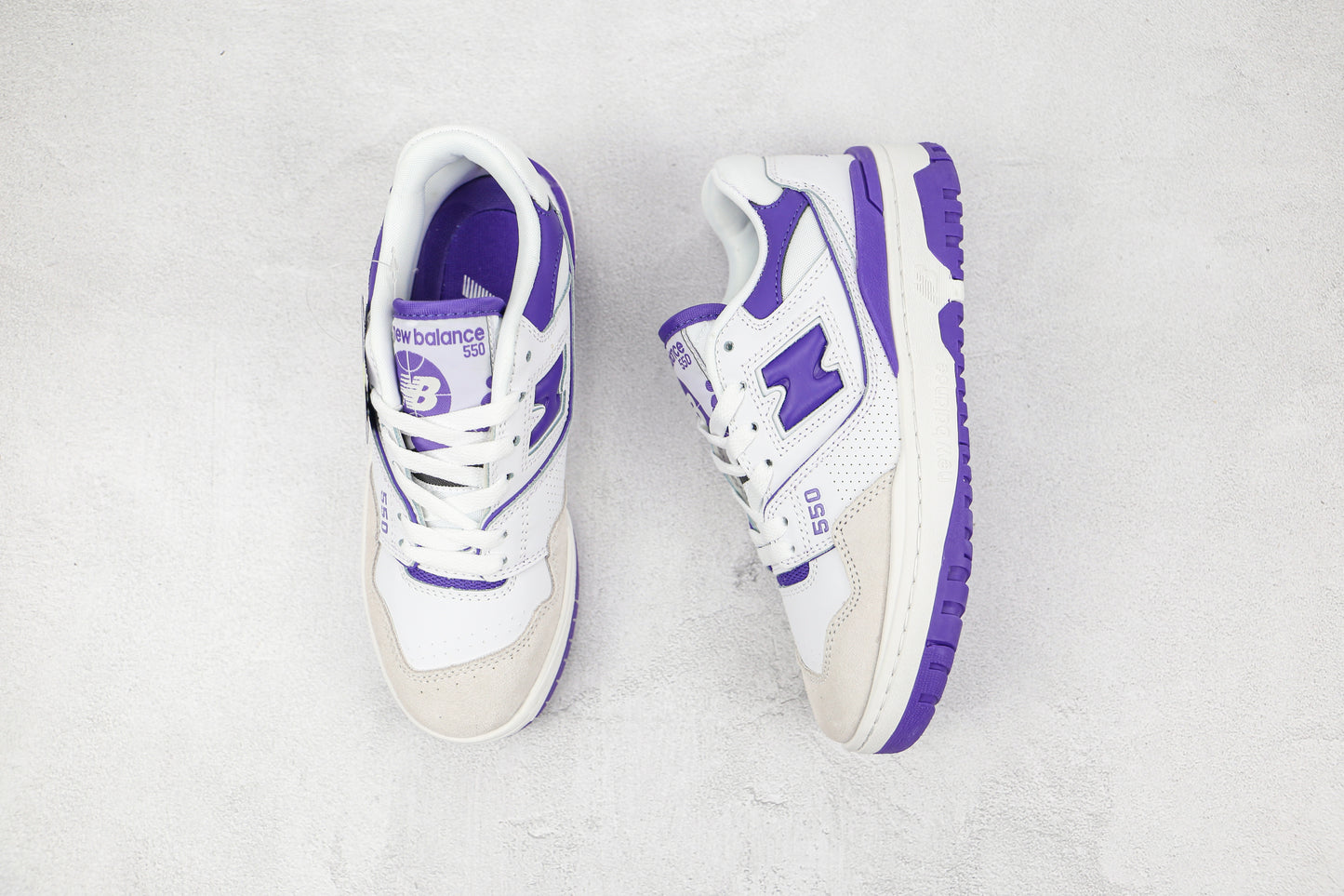 New balance 550 White And Purple