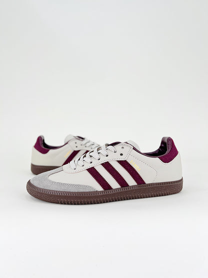Adidas Samba OG Putty Grey Maroon