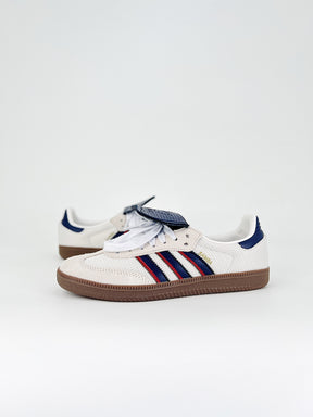 Adidas Samba OG Crystal White Dark Blue