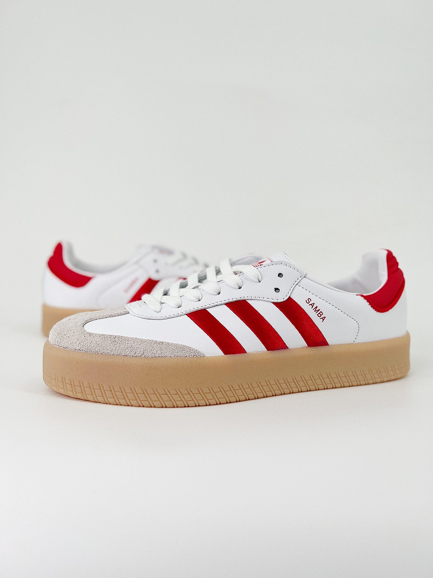 Adidas Sambae Cloud White Better Scarlet