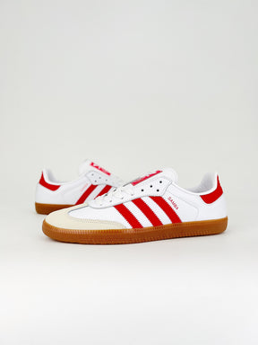 Adidas Samba Cloud White Solar Red