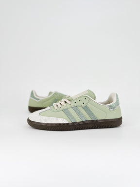 Maha x Adidas Samba OG Half Green