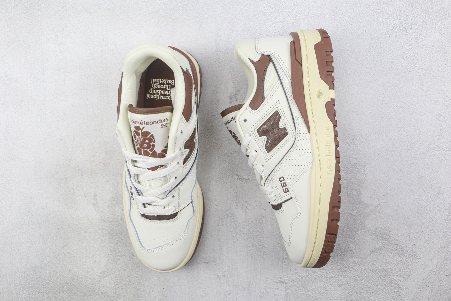 Aimé Leon Dore x New Balance 550 Brown