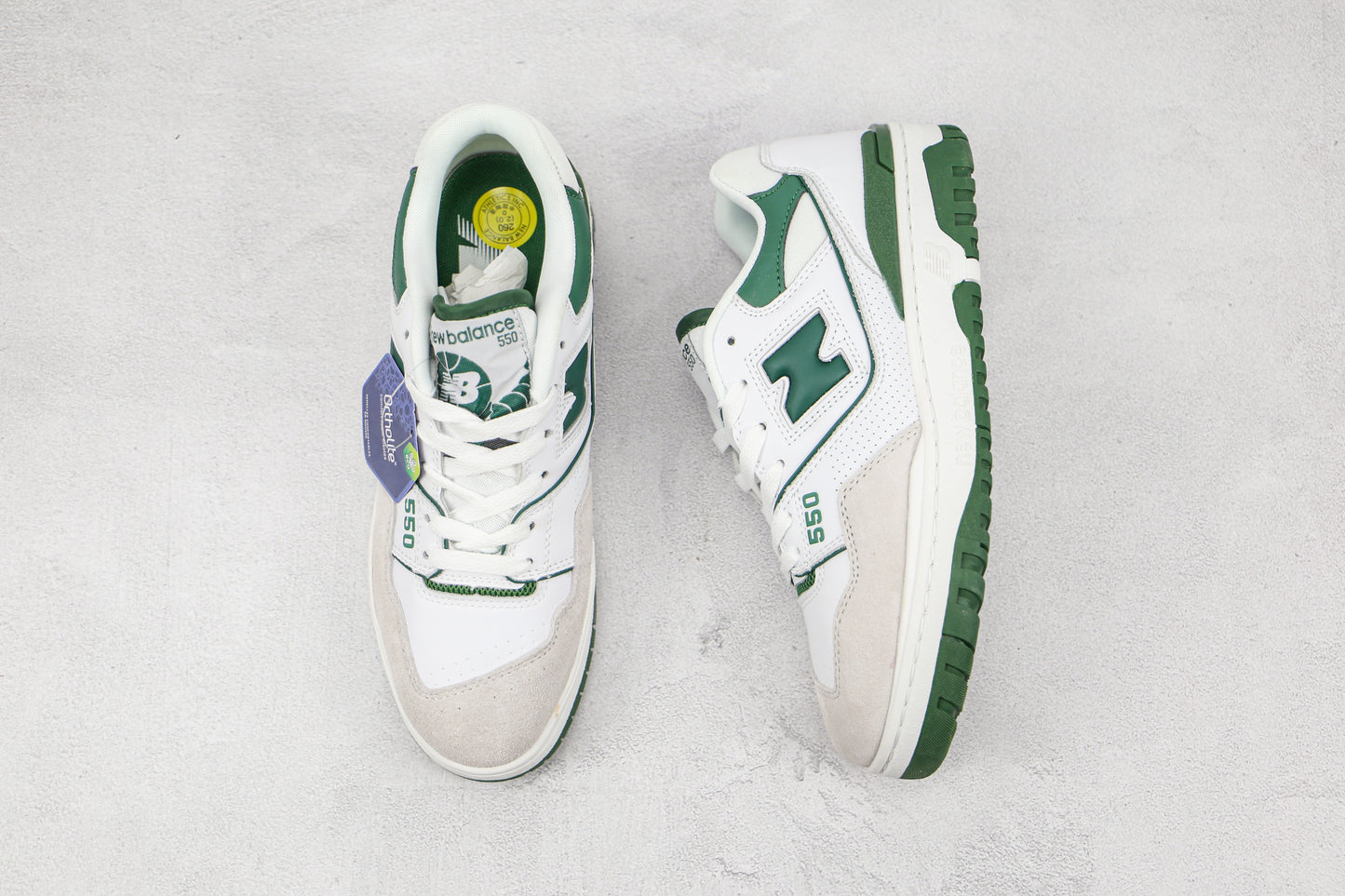 New Balance 550 White Green