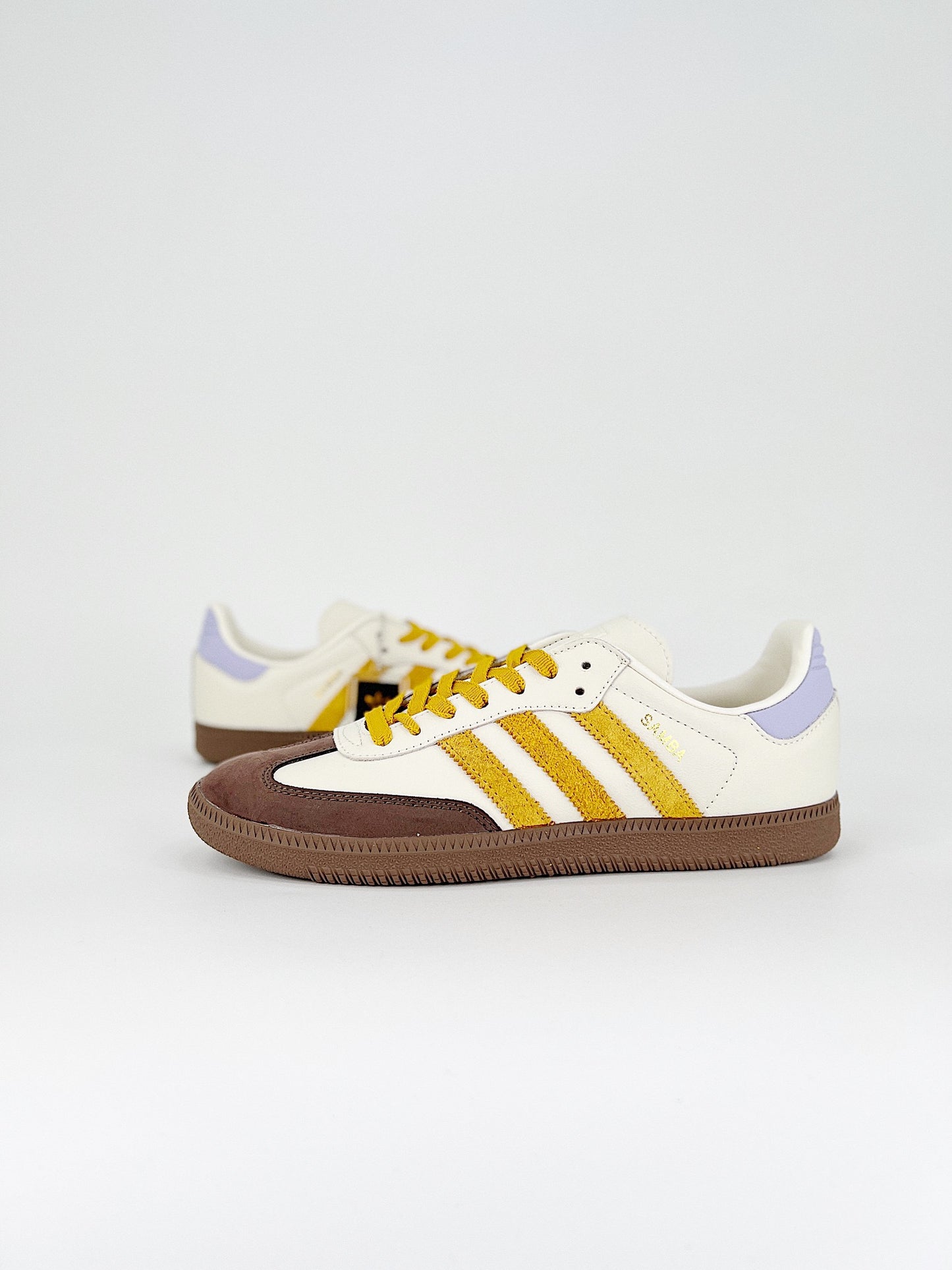 Adidas Samba OG Off White Oat Violet Tone