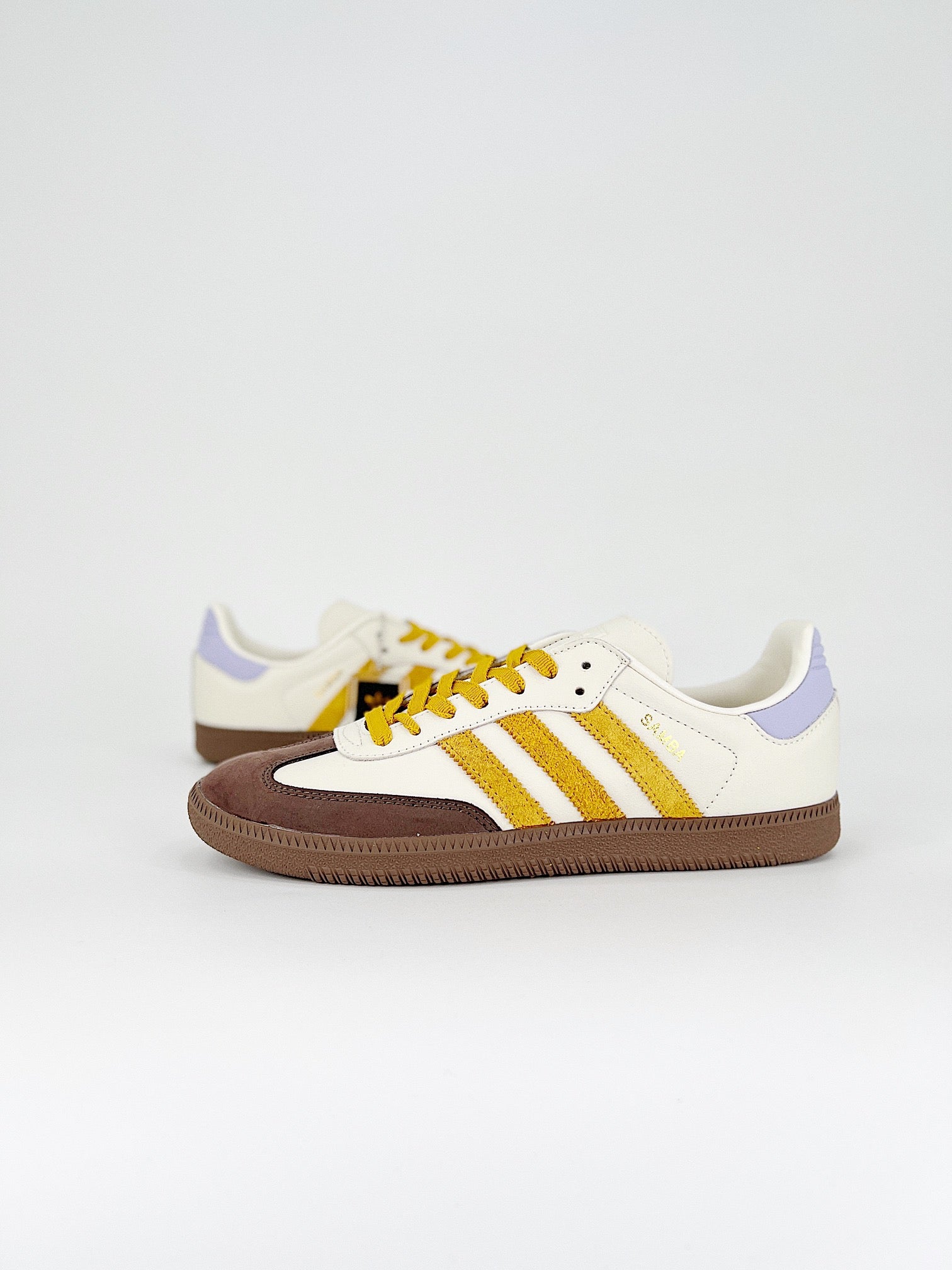 Adidas Samba OG Off White Oat Violet Tone