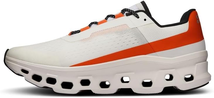 On Running Cloudmonster White Orange