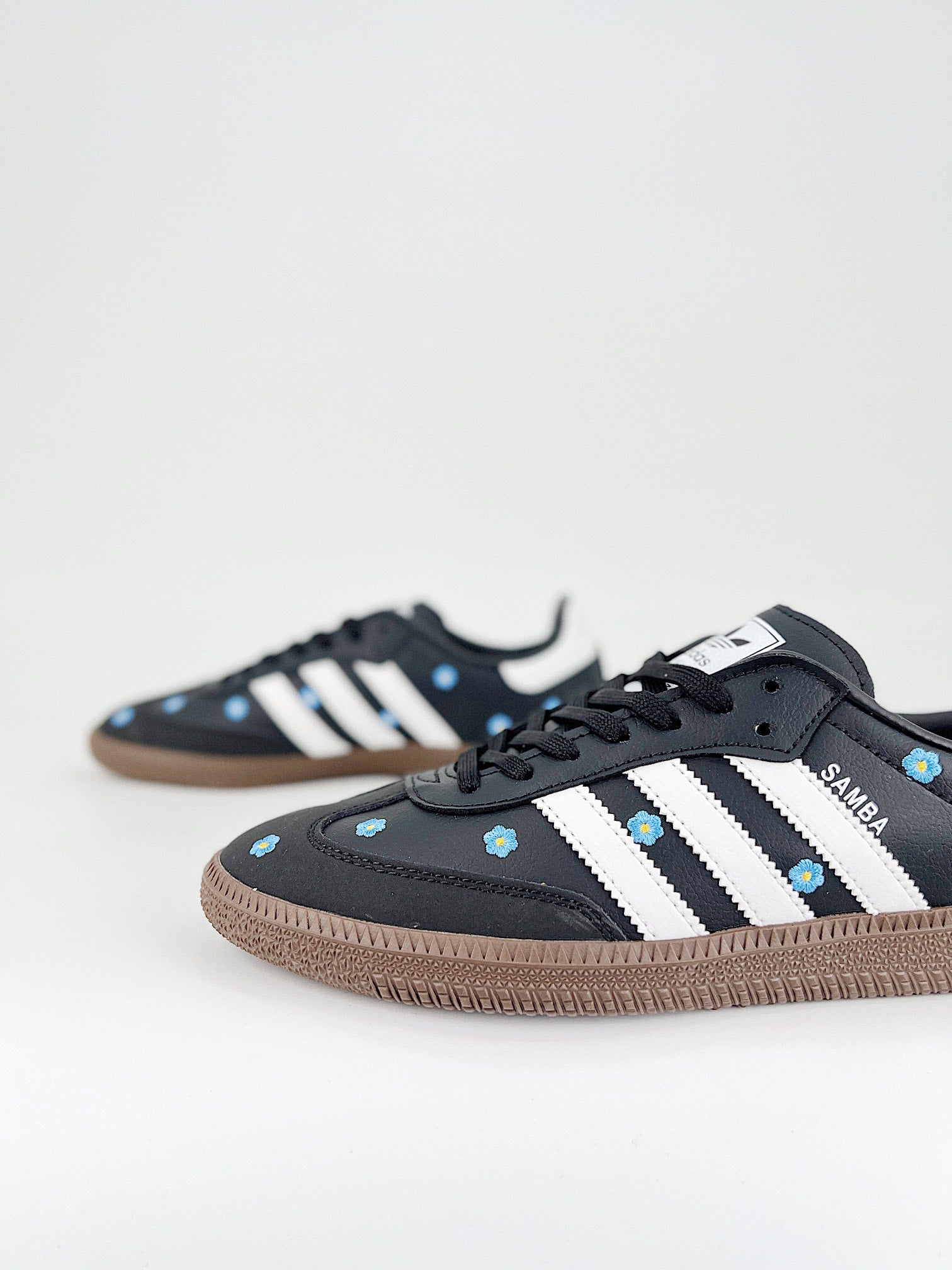 Adidas Samba OG Floral Pack Black Gum