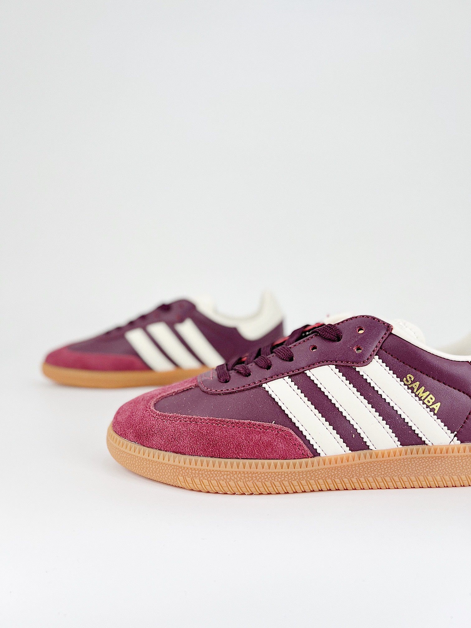 Adidas Samba OG Maroon Cream White