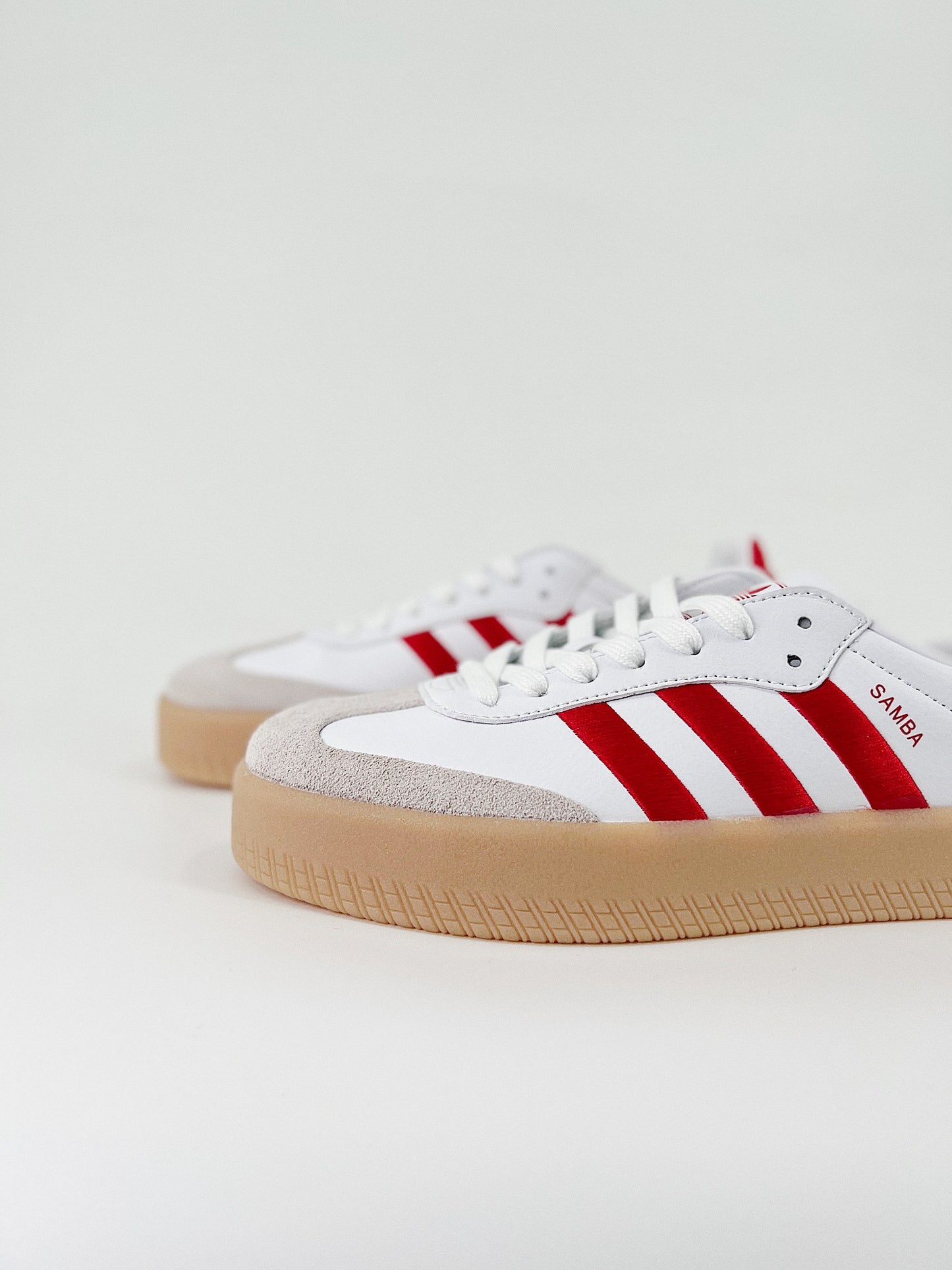 Adidas Sambae Cloud White Better Scarlet