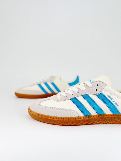 Sporty & Rich x Adidas Samba OG Cream White