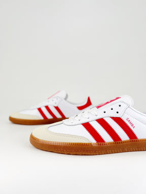 Adidas Samba Cloud White Solar Red