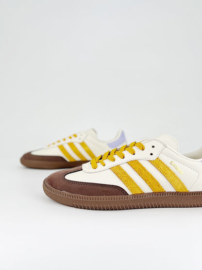 Adidas Samba OG Off White Oat Violet Tone