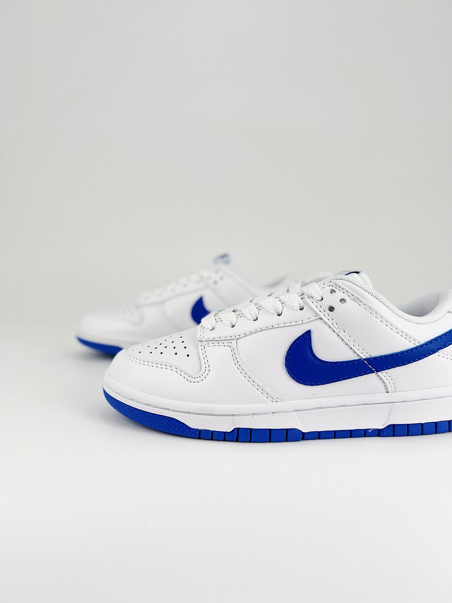 Nike Dunk Low White Hyper Royal