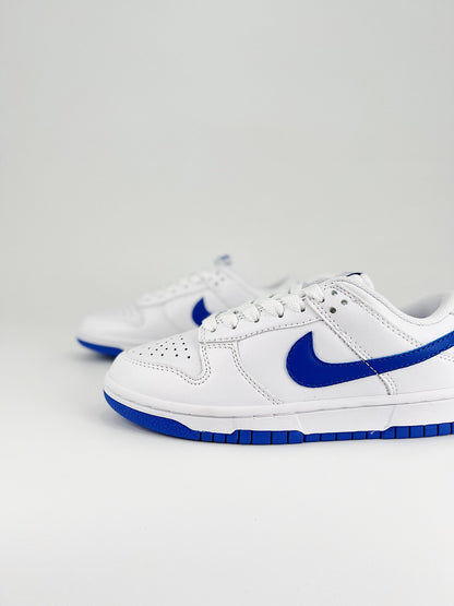 Nike Dunk Low White Hyper Royal