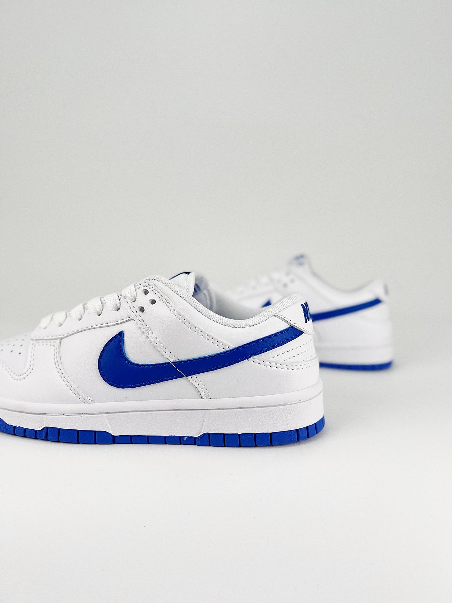 Nike Dunk Low White Hyper Royal
