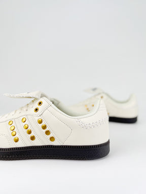 Wales Bonner X Adidas Samba Studded Pack Cream White