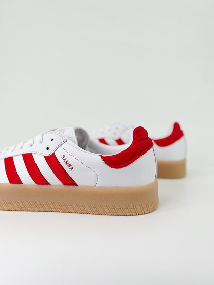 Adidas Sambae Cloud White Better Scarlet