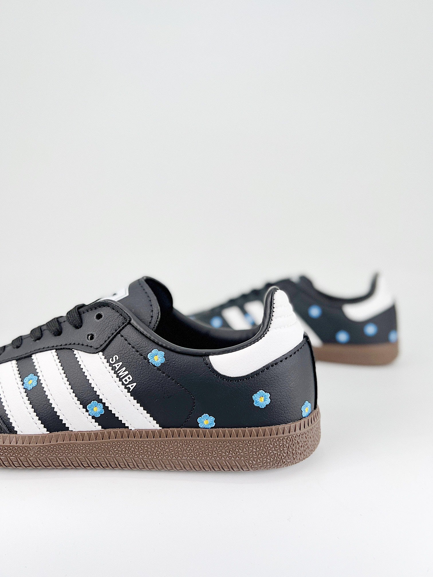 Adidas Samba OG Floral Pack Black Gum