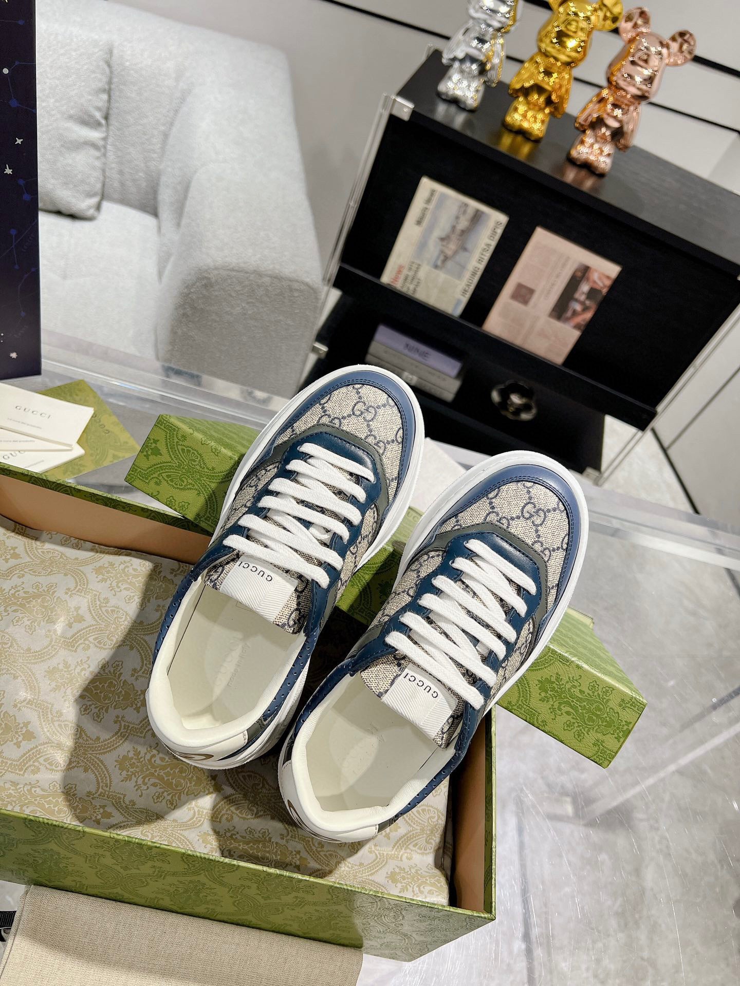 Tênis Gucci GG Sneaker Blue