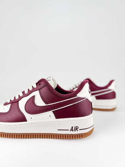 Nike Air Force 1 College Pack Night Maroon