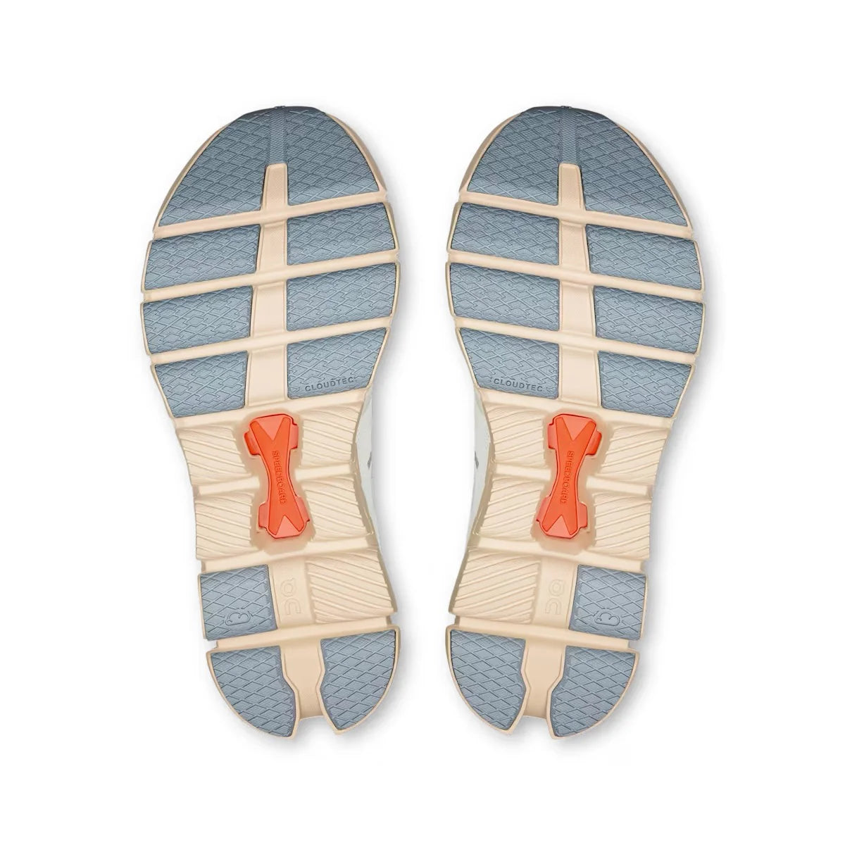 On Running Cloud X 4 Ivory Salmon