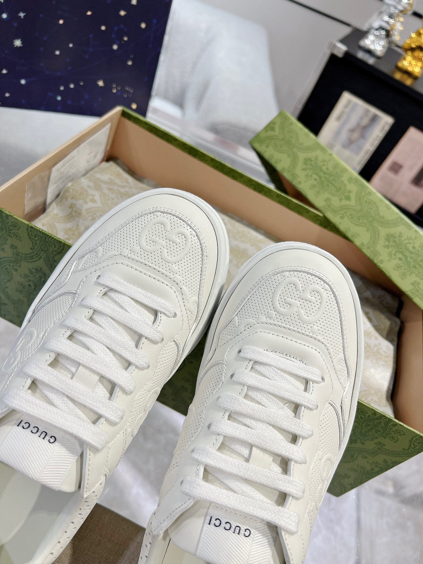 Tênis Gucci GG Sneaker White