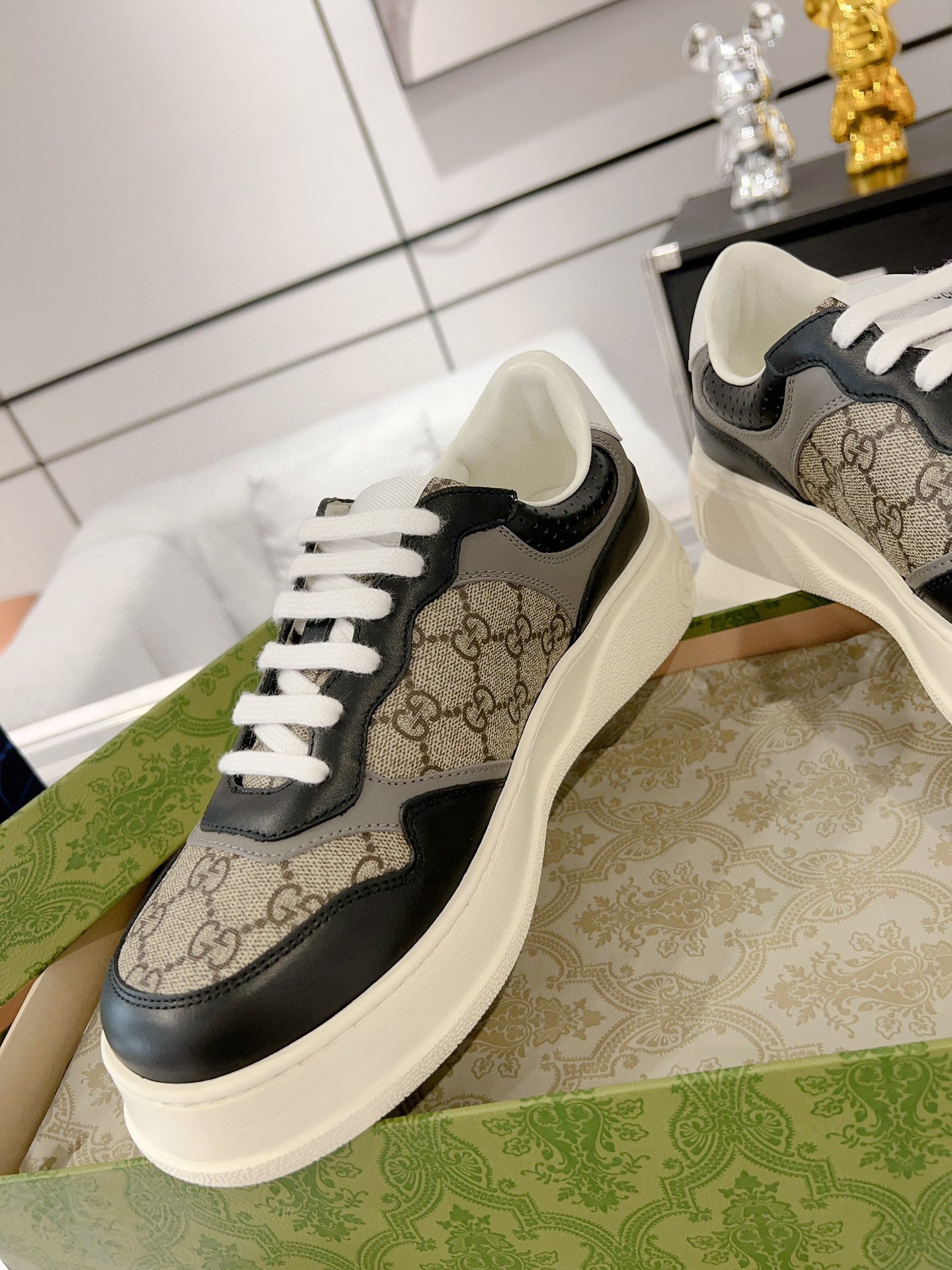 Tênis Gucci GG Sneaker Grey