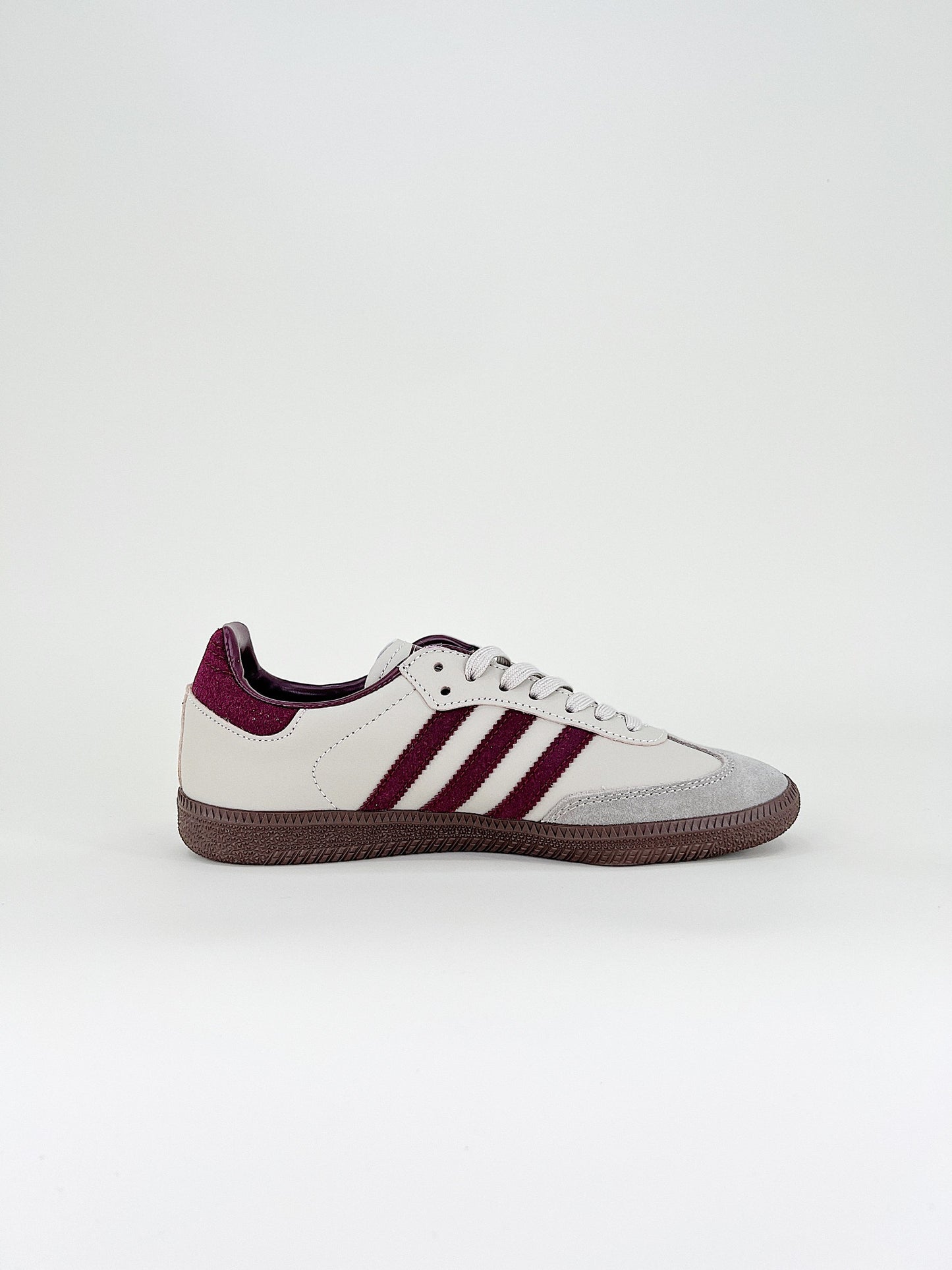 Adidas Samba OG Putty Grey Maroon