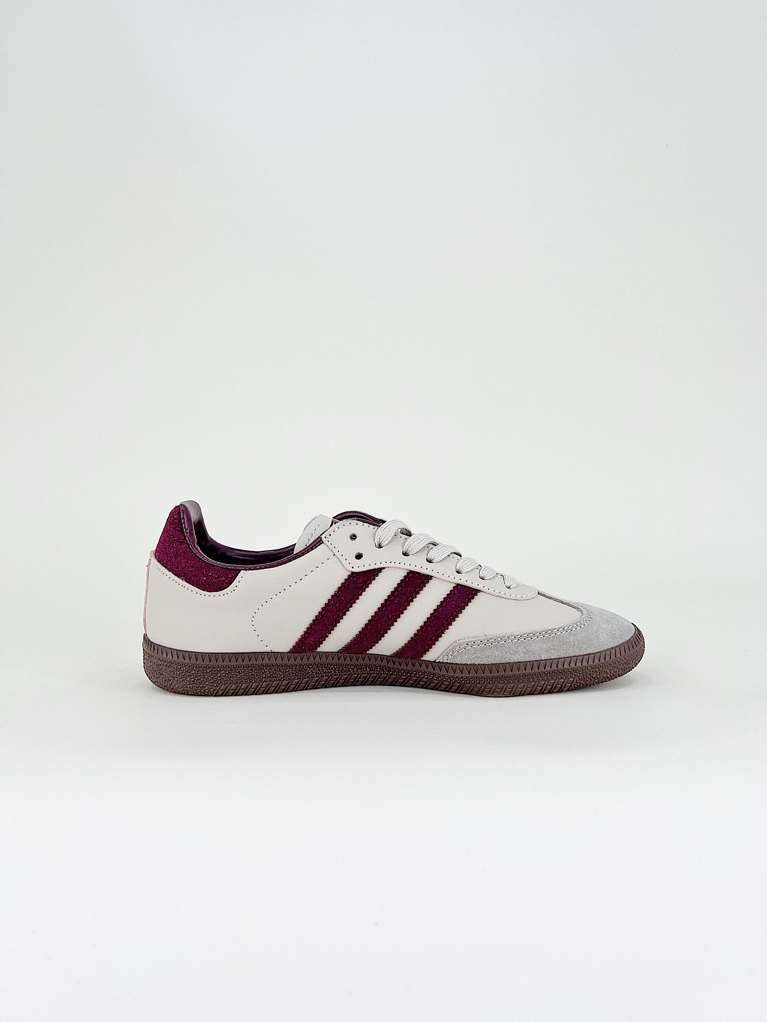 Adidas Samba OG Putty Grey Maroon